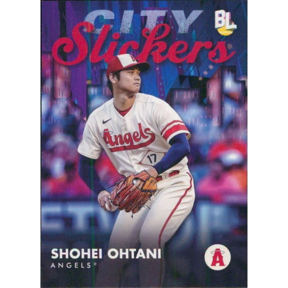 2023 Topps Big League City Slickers CS-2 Shohei Ohtani NM-MT Angels Baseball Card Los Angeles Angels MLB Baseball Trading Card
