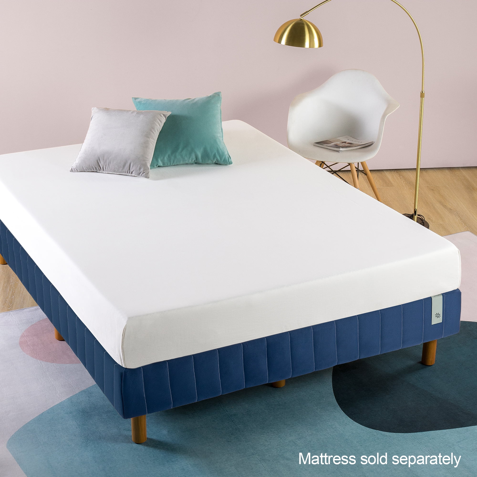 Zinus Good Design Winner Justina, Does Box Spring Make Bed More Comfortable