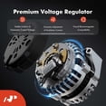 thumbnail image 3 of A-Premium Alternator Voltage Regulator Compatible with Honda Pilot 2003-2004, Odyssey 2002-2004 & Acura MDX 2001-2002, 14.7V B-Circuit 14.7 Vset, 3 of 5