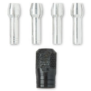 Dremel 4485W Quick-Change Collet Nut Kit, 5 Pieces
