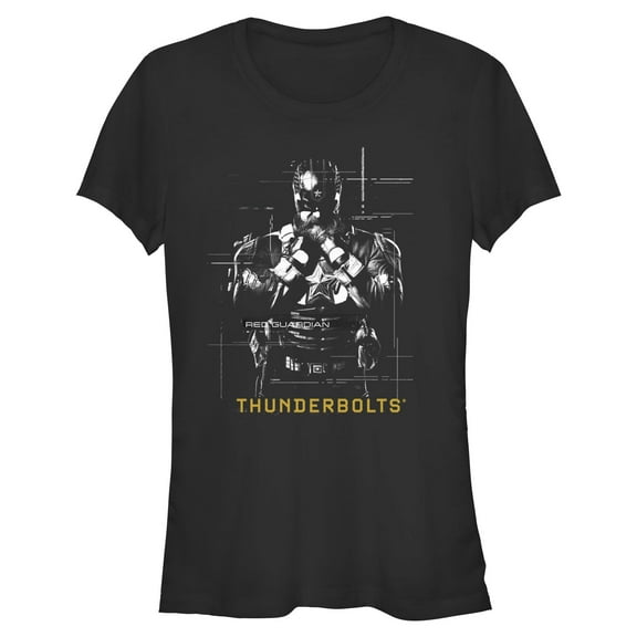 Juniors Marvel: Thunderbolts Red Guardian Silhouette T Shirt