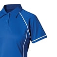 thumbnail image 2 of Finden & Hales Womens Piped Performance Polo Shirt, 2 of 4