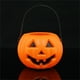 thumbnail image 5 of Yhmxh Cubo de calabaza de Halloween de 2/3/4 piezas, 1 cubo de calabaza de plástico pequeño para niños, cubo de calabaza, cubo de calabaza, cubo de dulces de Halloween, cesta de calabaza de Halloween, 5 of 5