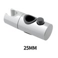 thumbnail image 3 of facefd 2 Pieces Shower Rail Slide Bathroom shower head holder Shower Room Showerhead ABS Plastic Holder Bracket 360 Degree Rotation, 25mm, 3 of 9