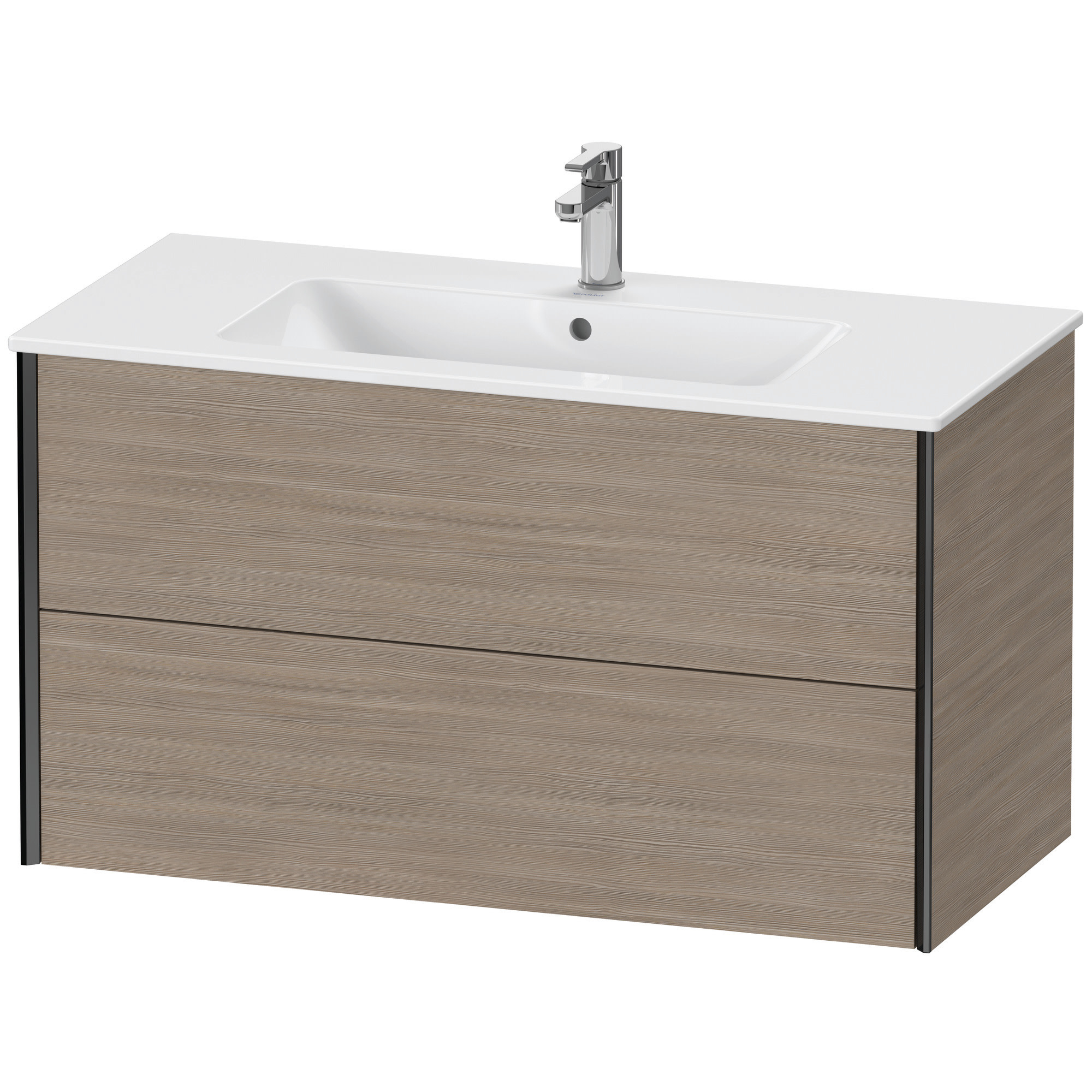 Duravit Xv41270b2 Xviu 40" Single Wall Mounted Vanity Only