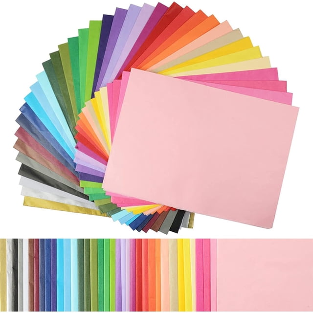 Simetufy 360 Hojas 36 Papel De Seda Multicolor A Granel Papel De Seda Para Envolver Regalos Arte Decorativo Papel De Seda Arco Iris 12 Pulgadas X 8,4 Pulgadas Para Arte Artesanía Floral Fiesta De Cump