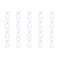 thumbnail image 1 of 100PC Green Dill Fixator Wall Line Non-marking Sticker, Plastic Climbing Plant Wall Fixer for Household Cable & Plant Organizer, Home Wall Storage Solution, Versatile Wall Mount Clips, 1 of 2