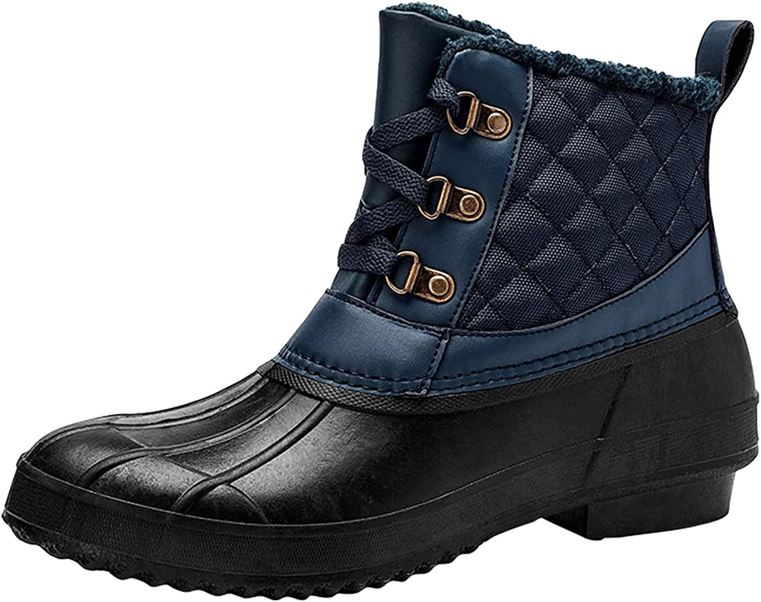 Womens Winter Duck Boots Waterproof Rain Boots Outdoor Warm Snow Boots Walmart