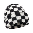 thumbnail image 2 of Stay Cozy this Winter with Women‘s Checkerboard Skull Caps, 2 of 6