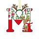 thumbnail image 1 of Adornos navideños con letras colgantes, adornos navideños con letras en inglés, adornos navideños planos de acrílico, adornos para el hogar, adornos para fiestas, adornos navideños para exteriores, ad, 1 of 1