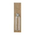 thumbnail image 1 of Creative Co-Op Rectangle Wood Wall Décor with Glass Vase, 1 of 1