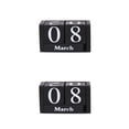 thumbnail image 1 of Calendario de Letras de Escritorio Vintage Advancent CBP083841, 1 of 5