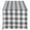 Gray, variant on DII Heavyweight Check Fringe Table Runner
