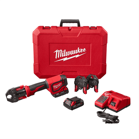 Milwaukee Tool M18 Short Throw Press Tool Kit with PEX Crimp Jaws