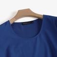thumbnail image 6 of ZANZEA Women Crew Neck 3/4 Sleeve Blouse Double Layer Tops Shirts, 6 of 10
