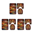 thumbnail image 2 of Maytalsory 1/2/3/5 Comfortable And Durable Bath Rug - Enjoy Luxurious Bath Experience Fashionable Fashion Bath Mat Set Q190816-B041 3PCS, 2 of 6