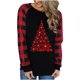 thumbnail image 4 of Pntutb - Camiseta holgada con estampado de moda para mujer, blusa de manga larga, cuello redondo, tops casuales Pntutb Pntutb-1650, 4 of 8
