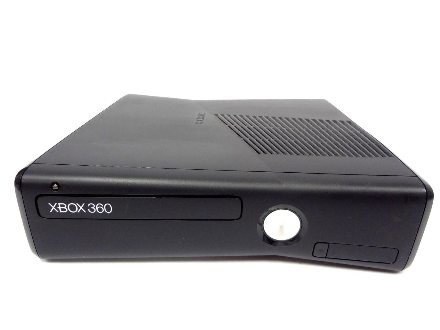 Restored Xbox 360 System Model S Black 4GB (Refurbished) 