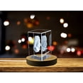 thumbnail image 2 of Elegant Thomas Hobbes 3D Engraved Crystal Portrait Gift for Political Philosophy Enthusiasts, 2 of 6