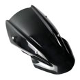 thumbnail image 3 of Colaxi Adjustable Windshield Dome / Clip Universal Motorcycle Windshield Extension - Black, 3 of 7