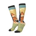 thumbnail image 2 of Saiise Bluey Funny Socks Men Women Boys Kids Adults Novelty Graphic Crew Tube Socks Crazy Design Casual Dress Socks for Sports,Running,Travel, 2 of 7