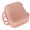 Pink, variant on BOKYAN 14-Inch Small Travel Hand Luggage Hard Shell Mini Carry-On Suitcase for Cosmetics and Makeup Organizer with Anti-Slip Standing Feet, Cream Color (14 in / 35.5 cm)