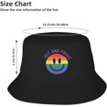 thumbnail image 2 of Bucket Hats Fashion Sun Cap Packable Outdoor Fisherman Hat for Women and Men Yall Means Bucket Hats, 2 of 8