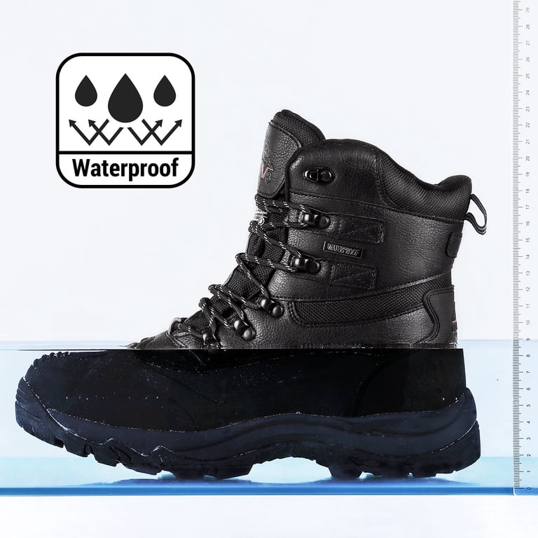 NORTIV8 Men\'s Insulated Waterproof Construction Rubber Sole Snow Ski Size 14 NEW Amazon.com | NORTIV 8 Men main image 3