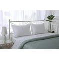 thumbnail image 5 of White Hollowed Out Lace Battenburg Lace Flat Sheet 100% Cotton Top Sheet Queen Size 1 Piece, 5 of 9