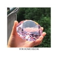 thumbnail image 2 of Zoogamo 4 / 100 mm Light Pink Diamond Shaped Glass Crystal Paperweight  Home Office Decor & Valentine's Day Gift Wedding Favors Centerpieces Decoration with Gift Box, 2 of 6