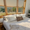 thumbnail image 5 of STATINT Privacy Window Film 17.5" x 78.7", One Way Window Tint Daytime Privacy Static Cling Non-Adhesive Mirror Window Tint for Home, Brown Silver, 5 of 8