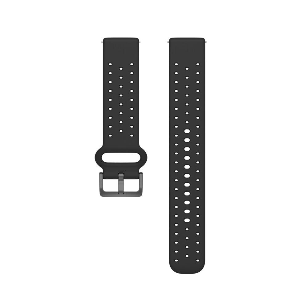 POLAR Pacer Wrist Band 20mm Black/Grey, S-L