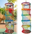 thumbnail image 3 of golytefs Kids Safety Rope Ladder Net Polyester Rope Ladder Load Safety Protection 31.5x31.5x78.74in Climbing Safety Net for Treehouse Backyard Monkey Bars (5 Tiers), 3 of 8