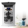 thumbnail image 2 of Portable Air Conditioner With Mist 3 Speed Fan 880ML Water Tank Air Conditioner Unit USB Powered Personal Air Cooler 7 Color LED Light Suitable For Home And Bedrooms, 2 of 9