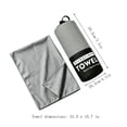 thumbnail image 2 of WWV Home Decoration Double Sided Fleece Sports Towel Portable Quick Dry Absorbent Microfiber Fitness Yoga Swimming Gym Towel with Carry Tube Bag for Family, 2 of 7