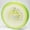 159g White w/ Luster Green Halo, variant on Innova Halo Star Fox Disc Golf Midrange Disc, May Vary From Image