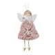 thumbnail image 1 of EeaseMX pieza de ángel colgante de niña, adorno navideño de peluche., 1 of 8