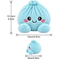 thumbnail image 5 of Giant Dumpling Pillows Cute Plush Stuffed Steamed Bun Pillow Home DecorToy Squishy Dumpling Stress Squeeze T'o'y Slow Rebound Plush Pillow Soft Stretch Fidget T'o'y for Adults Anxiety Relief, 5 of 5
