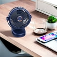 thumbnail image 6 of Clip on Mini Desk Fan Stroller Fan USB Powered Mini Clip on Desk Fan 6Inch, 6 of 20