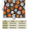 thumbnail image 2 of Fall Throw Blanket Soft Autumn Throws Pumpkin Blanket Thanksgiving Decor Orange Leaves Throw Cozy Warm Fuzzy Plush Flannel Fleece Throw Blankets for Living Room Couch Bed Sofa Chair Dorm 60"x50", 2 of 6