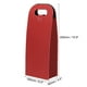 thumbnail image 2 of Uxcell 2 Botellas Bolsa de Regalo para Vino, Bolsa de Vino Reutilizable de Cuero para Botellas de Vino Portátil, Rojo-1, 2 of 5