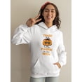 thumbnail image 2 of Coolest Little Pumpkin In Patch Hoodie Juniors -Image by Shutterstock,  Small, 2 of 4