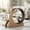 Wood color 85cm, variant on Cat Exercise Wheel - 95cm Large Cat Treadmill for Indoor Cats, Silent Wooden Cat Running Wheel with Removable Carpet & Scratching Board, Professional Cat Gym for Weight Loss & Activity