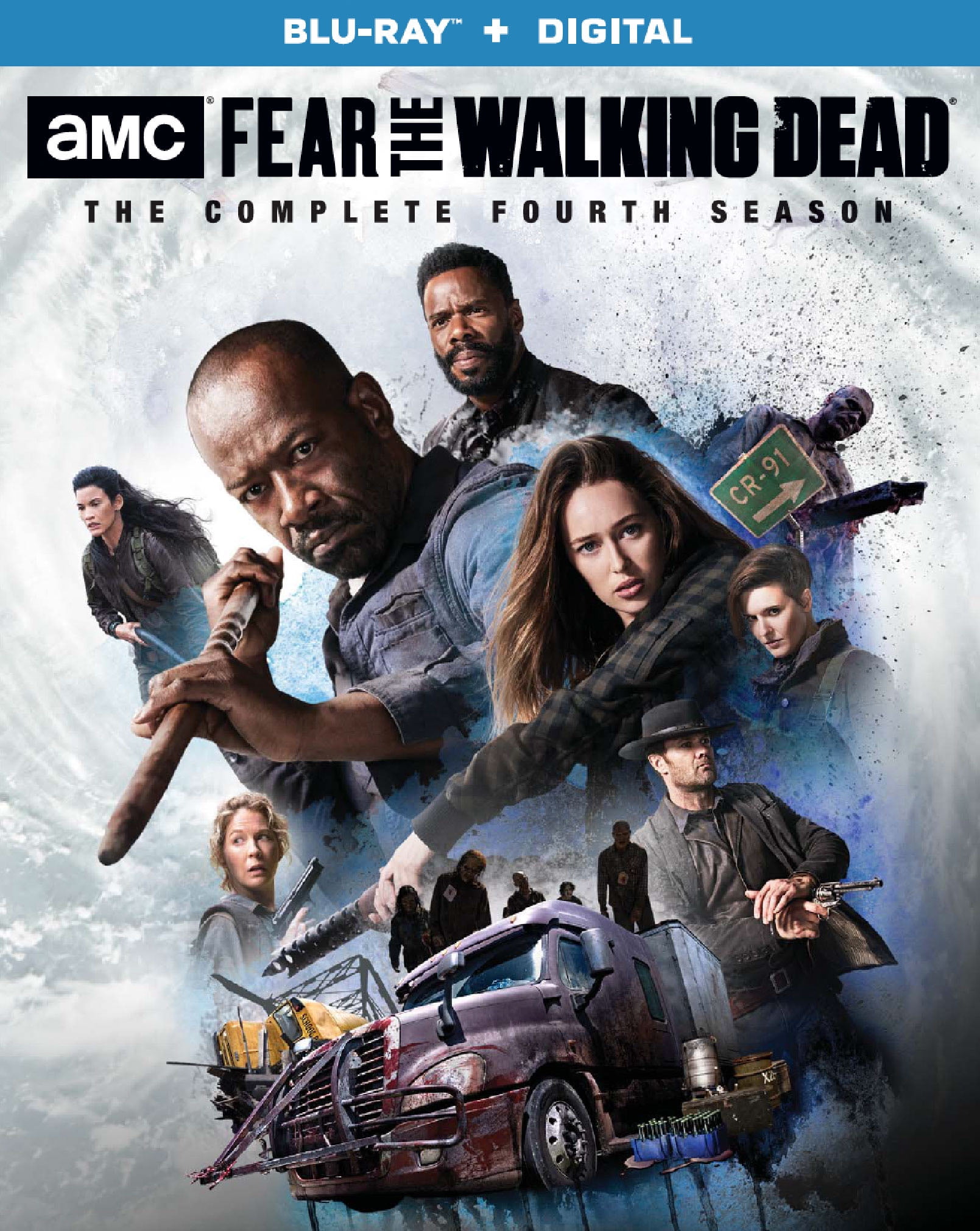 Fear The Walking Dead The Complete Fourth Season Blu Ray Walmart Com