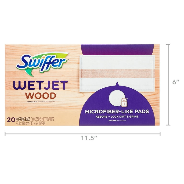 Save on Swiffer WetJet Wood Mopping Pads Refill Order Online