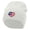 White, variant on Malaysia Embroidered 8 Inch Short Beanie - Black OSFM