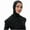 Black, variant on Women Hijab Wrap Shawl Scarf Accessory Veils Swim Scarf Sunscreen Headscarf