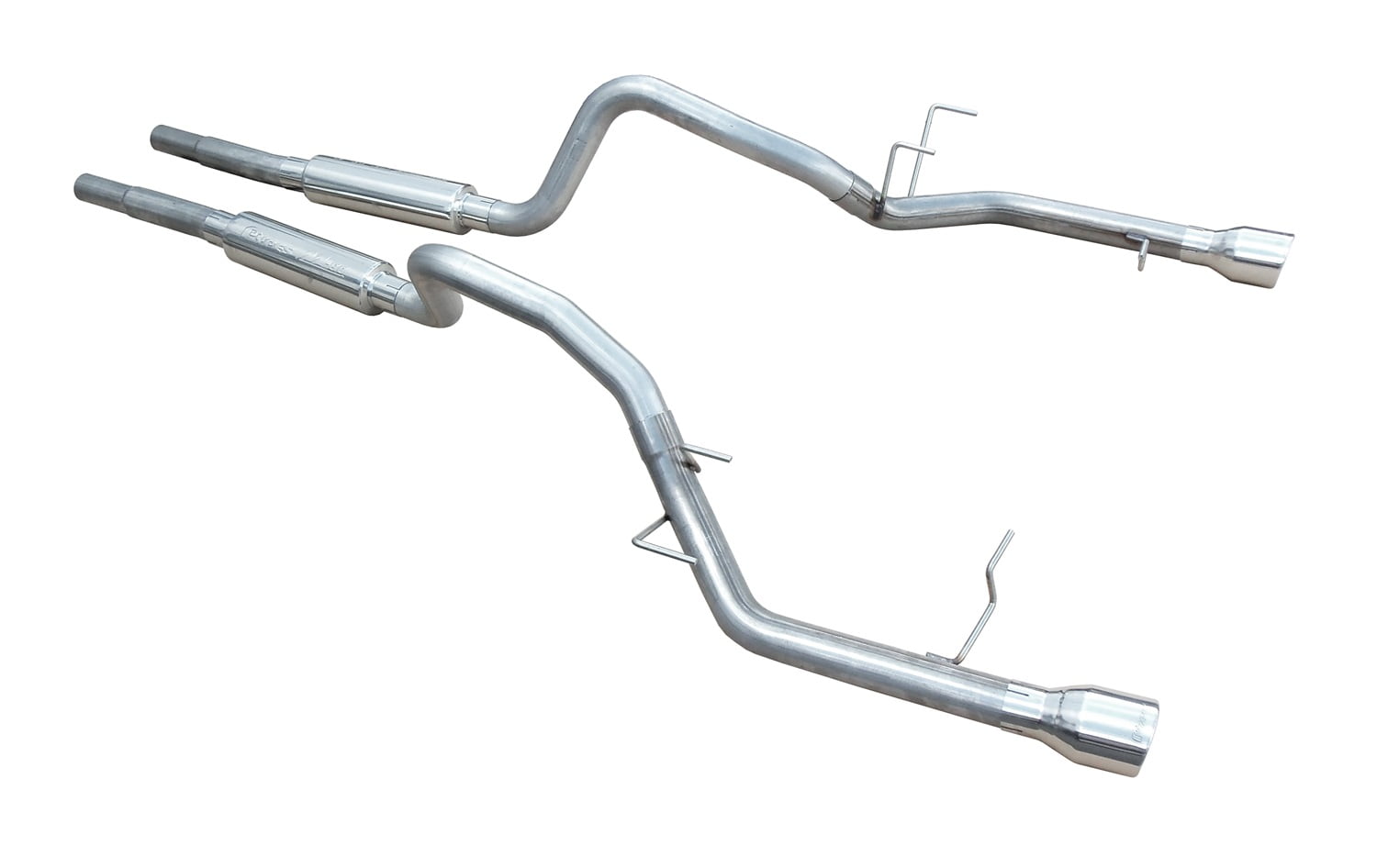 Pypes Performance Exhaust Sfm79 Cat Back Mid Muffler Exhaust System