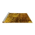 thumbnail image 2 of Ahgly Company Machine Washable Indoor Rectangle Oriental Yellow Industrial Area Rugs, 7' x 10', 2 of 4