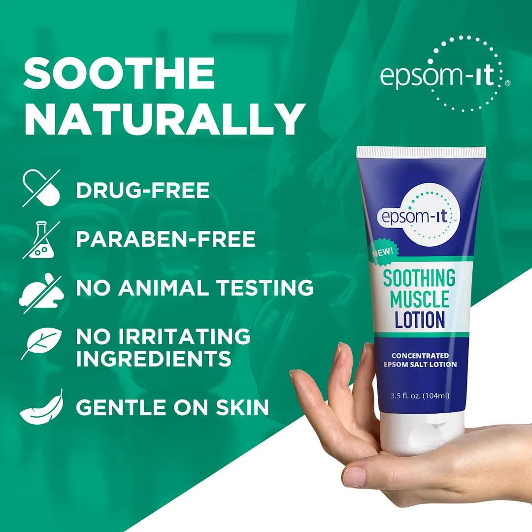 (6 pack) Epsom-It Soothing Muscle Tube